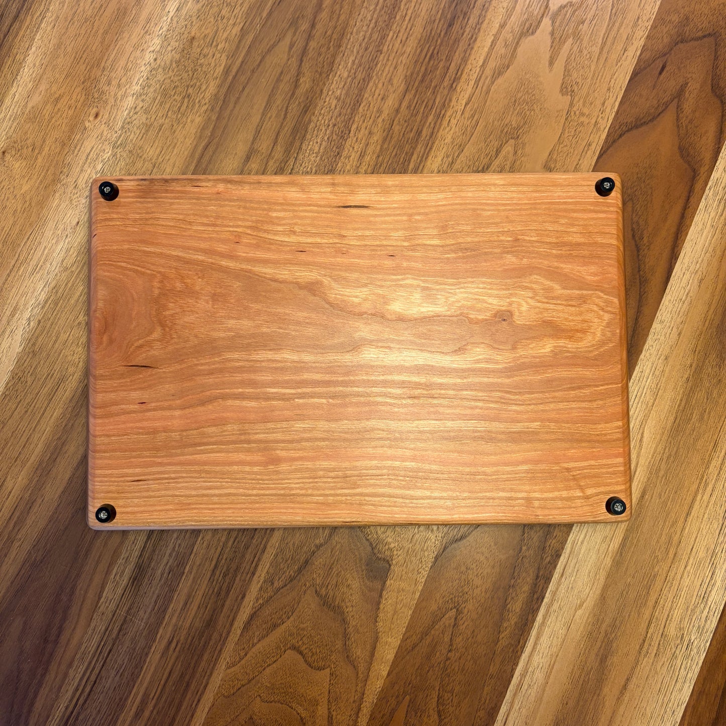 Solid Cherry Wood Cutting Board – Handmade Kitchen Board