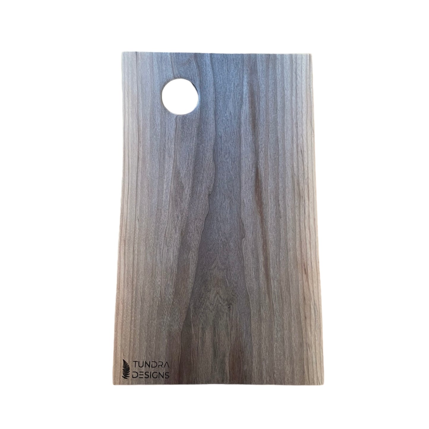 Dark Walnut Live Edge Serving Board