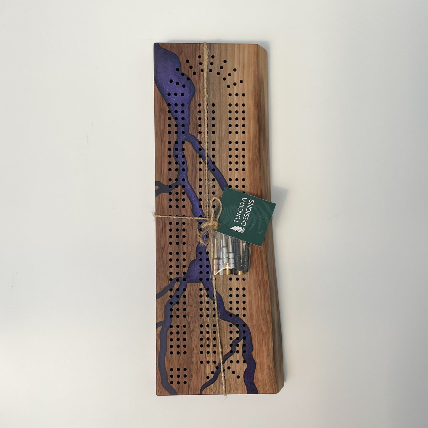 Walnut Cribbage Board