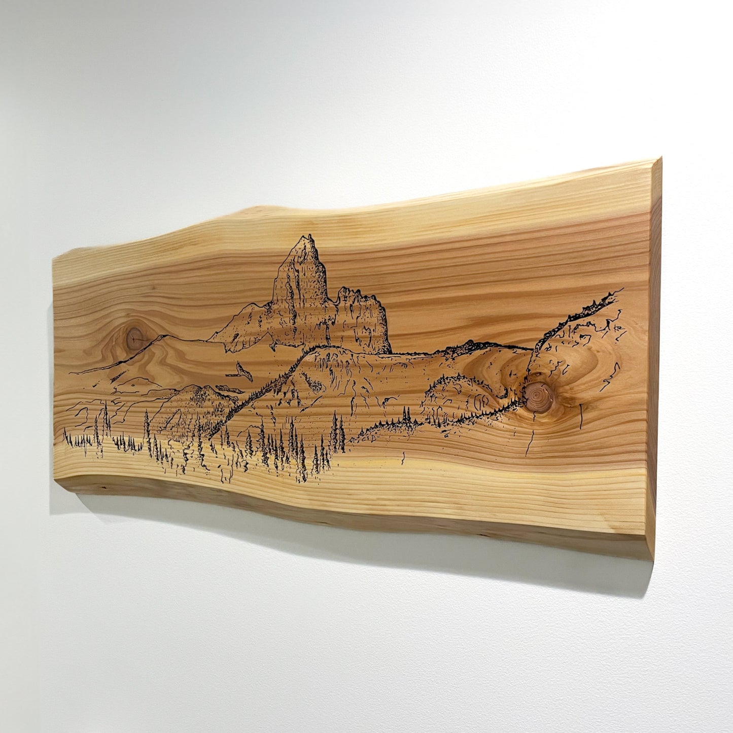 Black Tusk Live Edge Wall Art