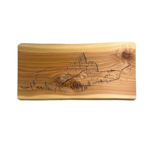 Black Tusk Cedar Wall Art