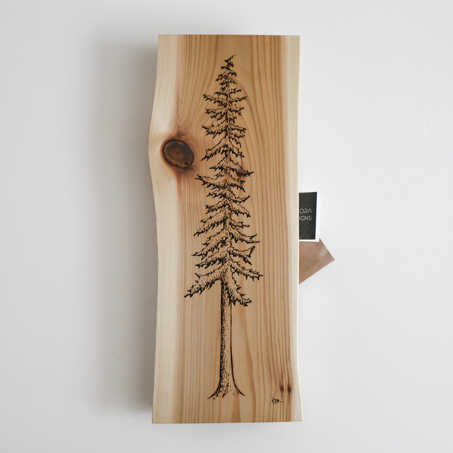 Custom Cedar Engravings