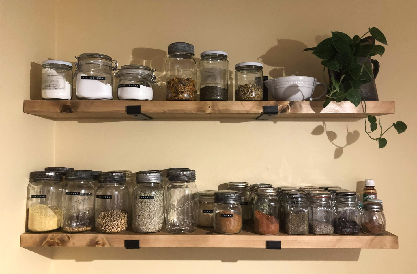 Rustic Shelves