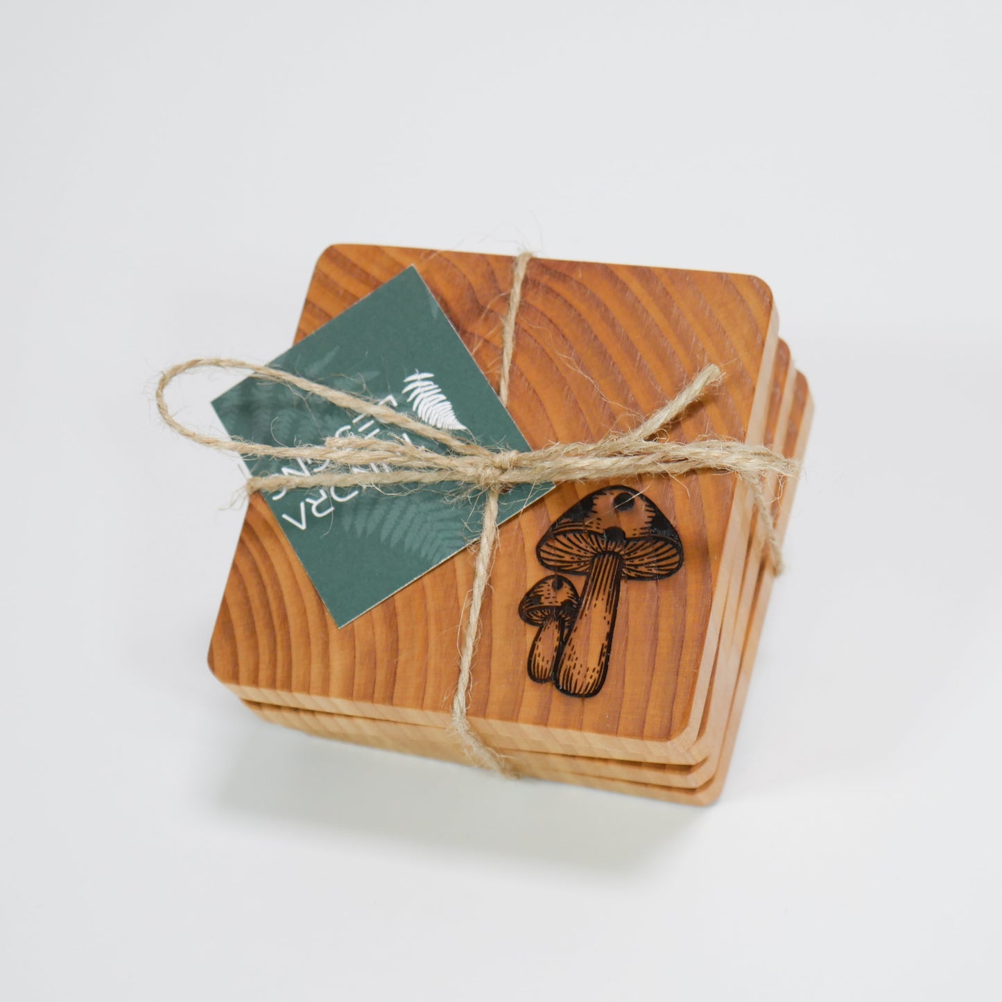 Cedar Coasters (4pk)