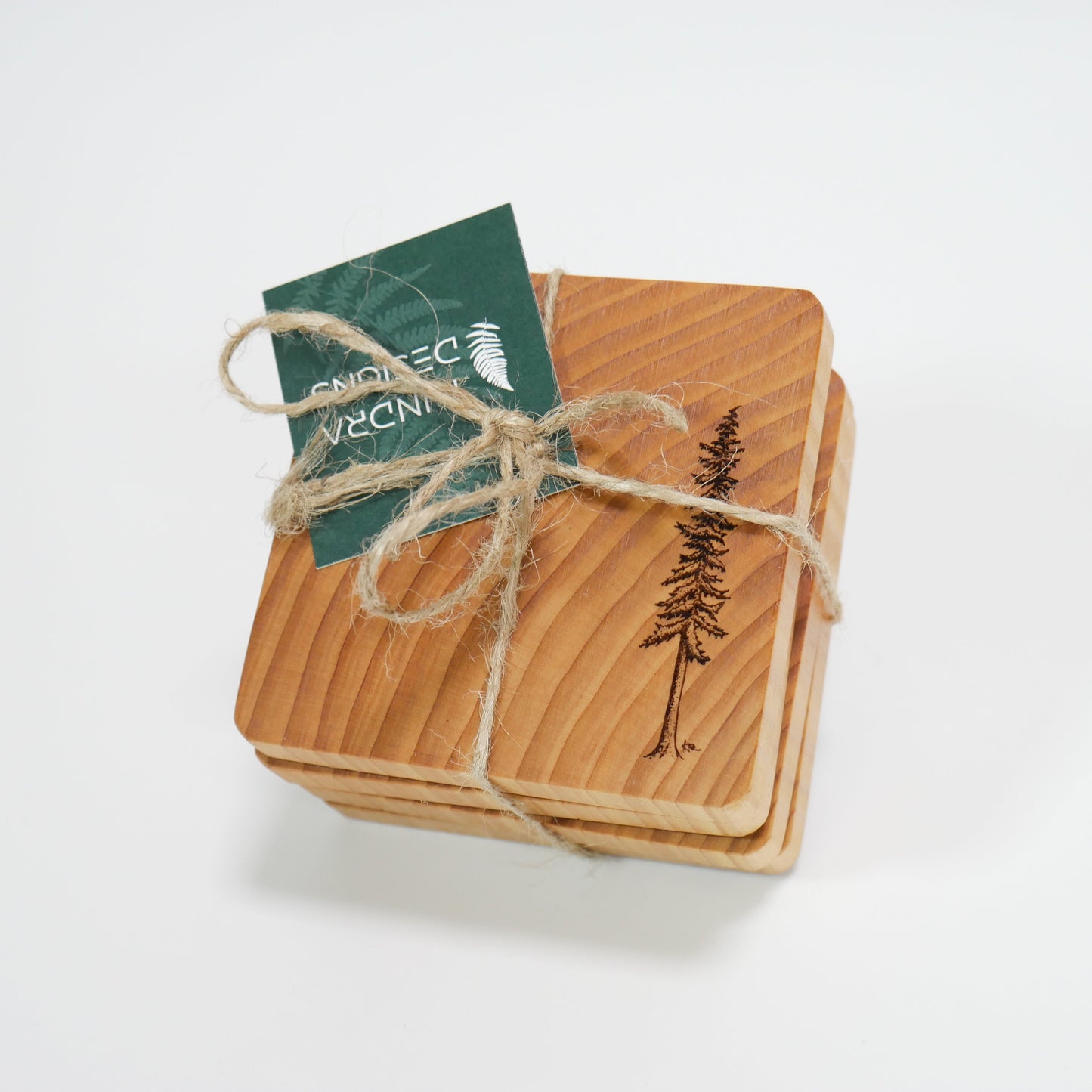 Cedar Coasters (4pk)