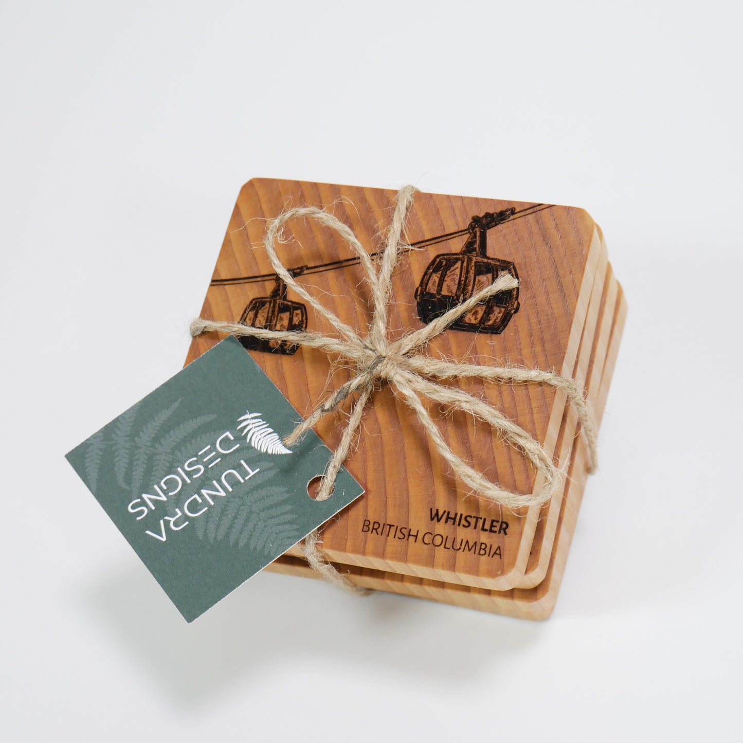 Cedar Coasters (4pk)