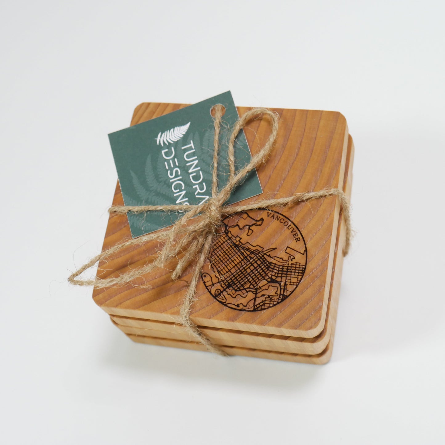 Cedar Coasters (4pk)