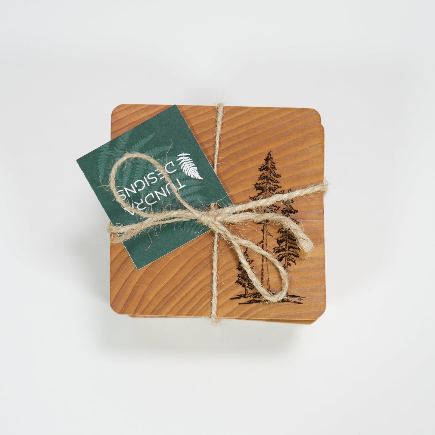 Cedar Coasters (4pk)