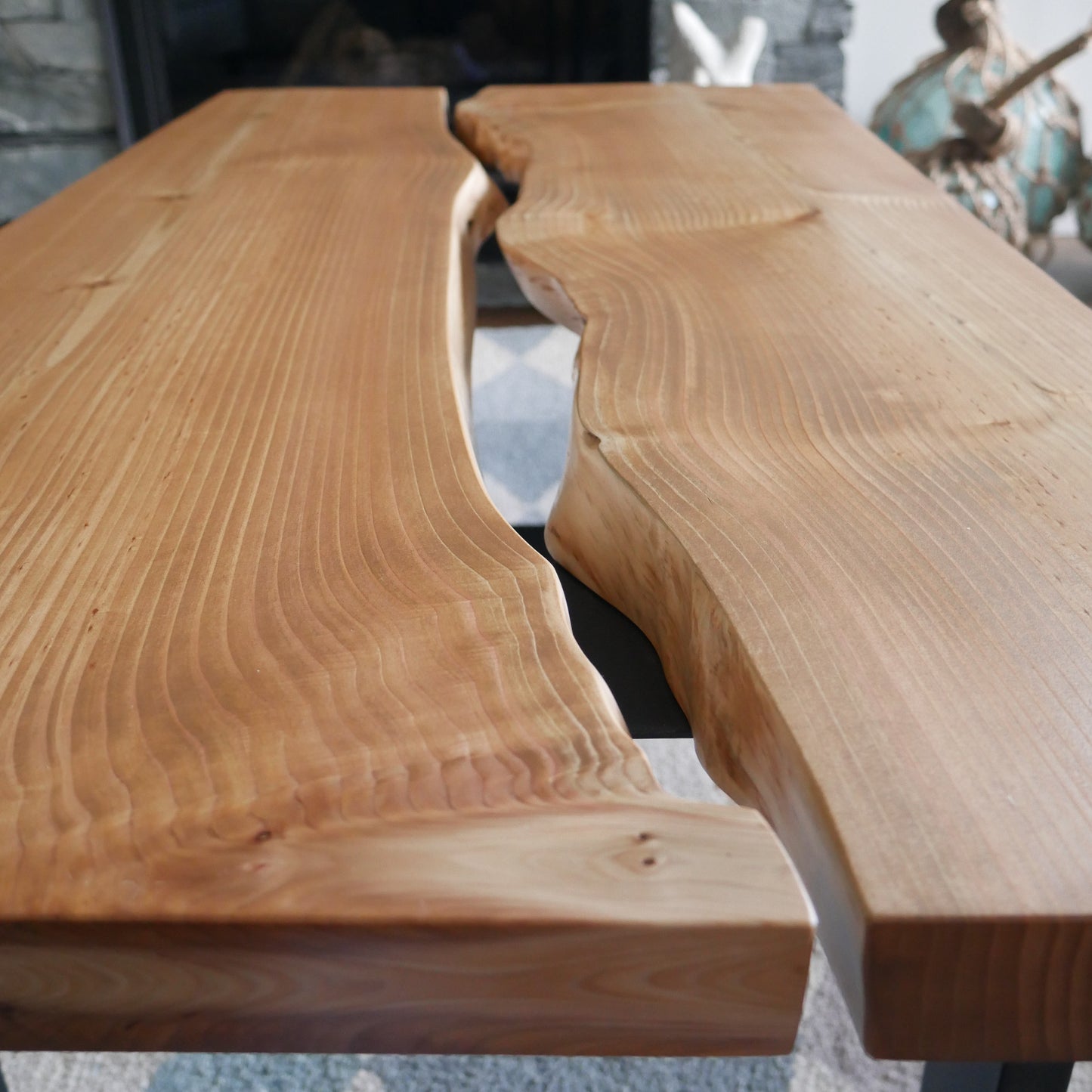 Live Edge Cedar Coffee Table