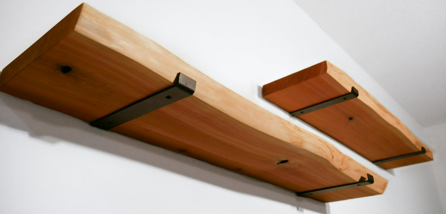 Live Edge Shelves