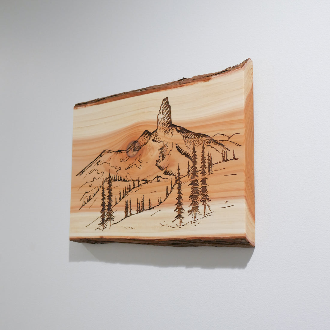 Live Edge Cedar Wall Art: Bringing Nature Indoors with Tundra Designs' Unique Creations