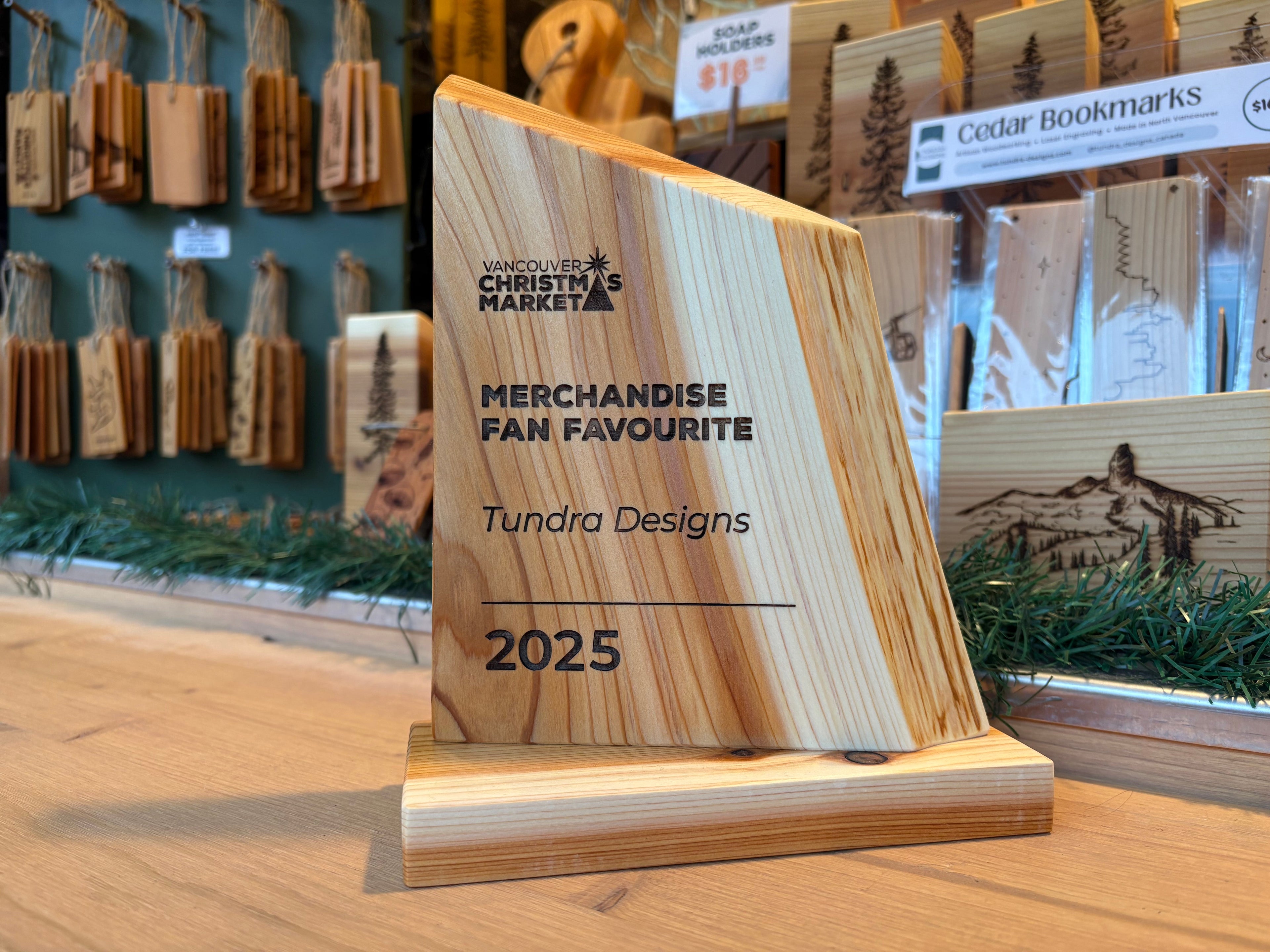 Tundra Designs Wins Two Awards at the Vancouver Christmas Market