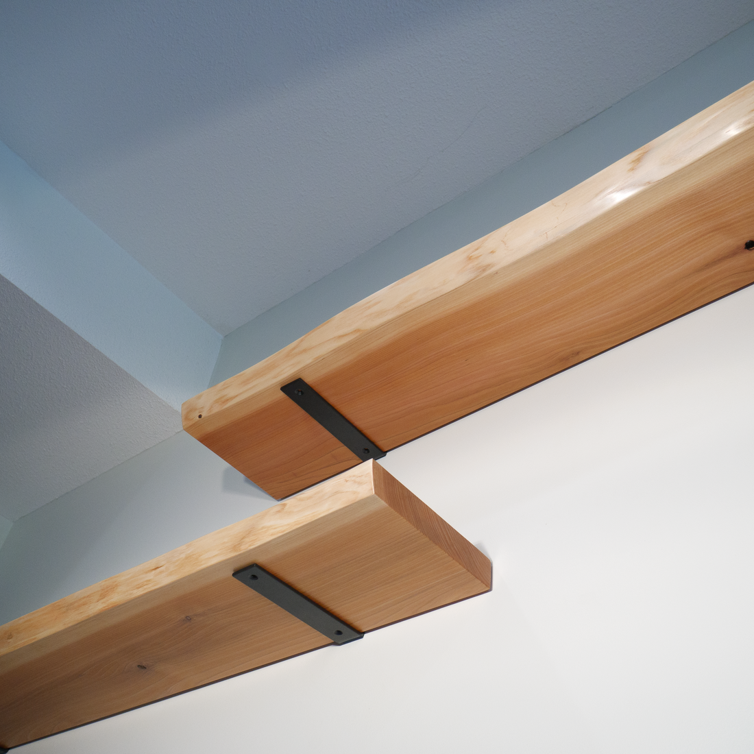 The Beauty of Live Edge Cedar Shelves: Adding Natural Charm to Your Home