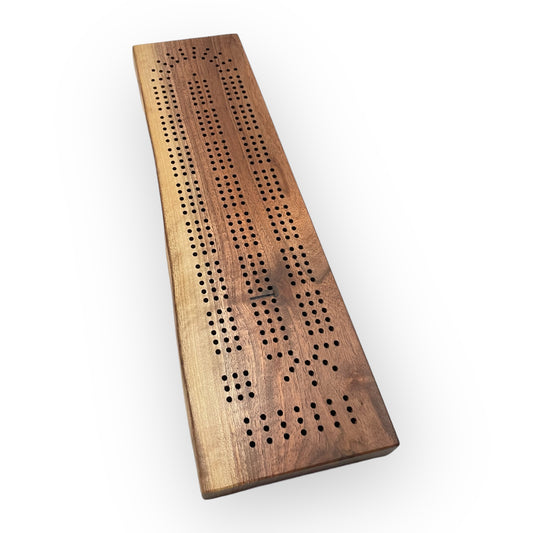 Dark Walnut Cribbage Board