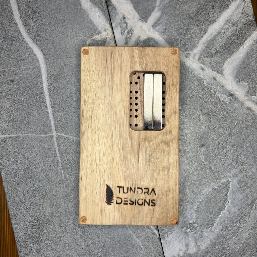 Black Walnut Cribbage Board Mini