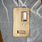 Black Walnut Cribbage Board Mini