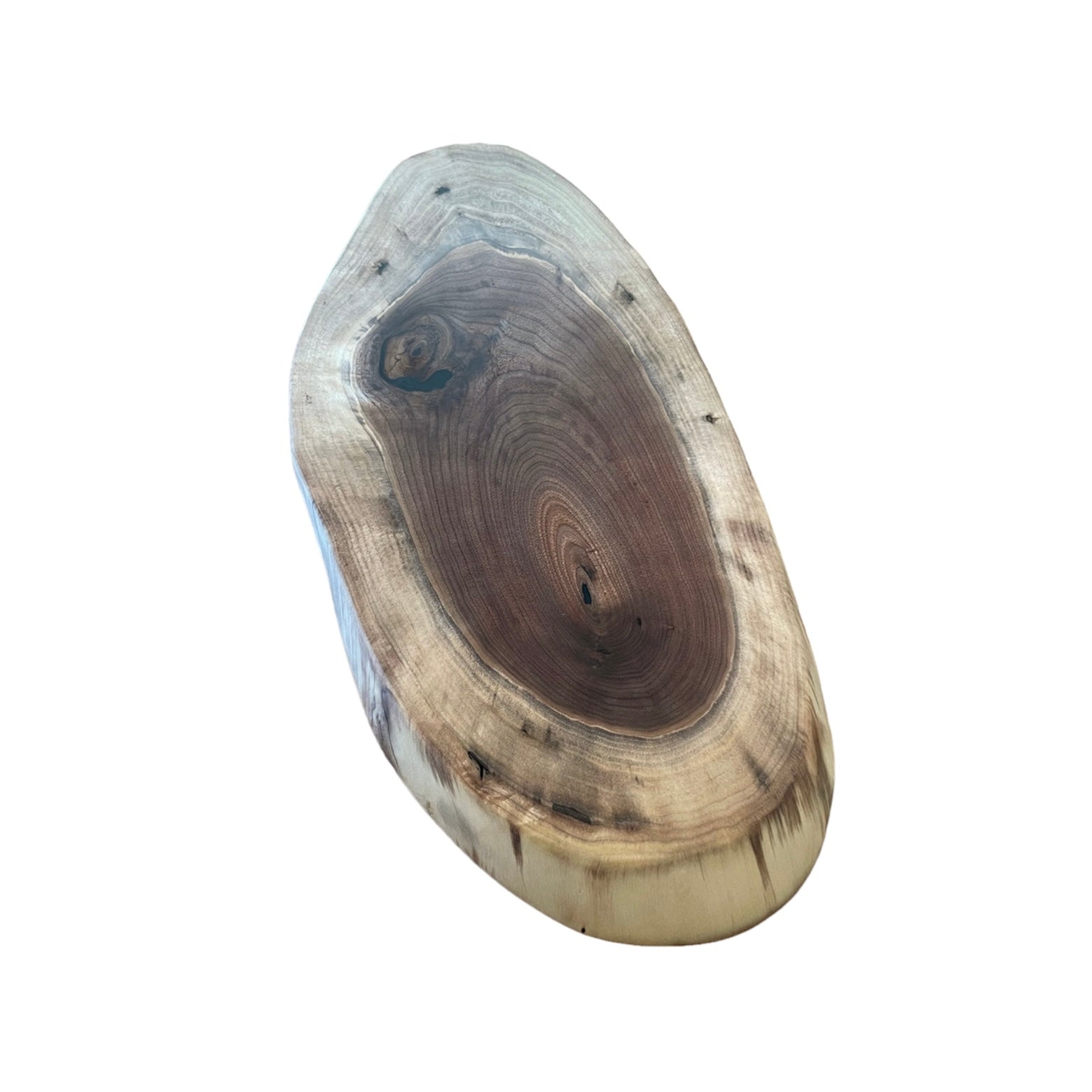 Oval Black Walnut Charcuterie Board