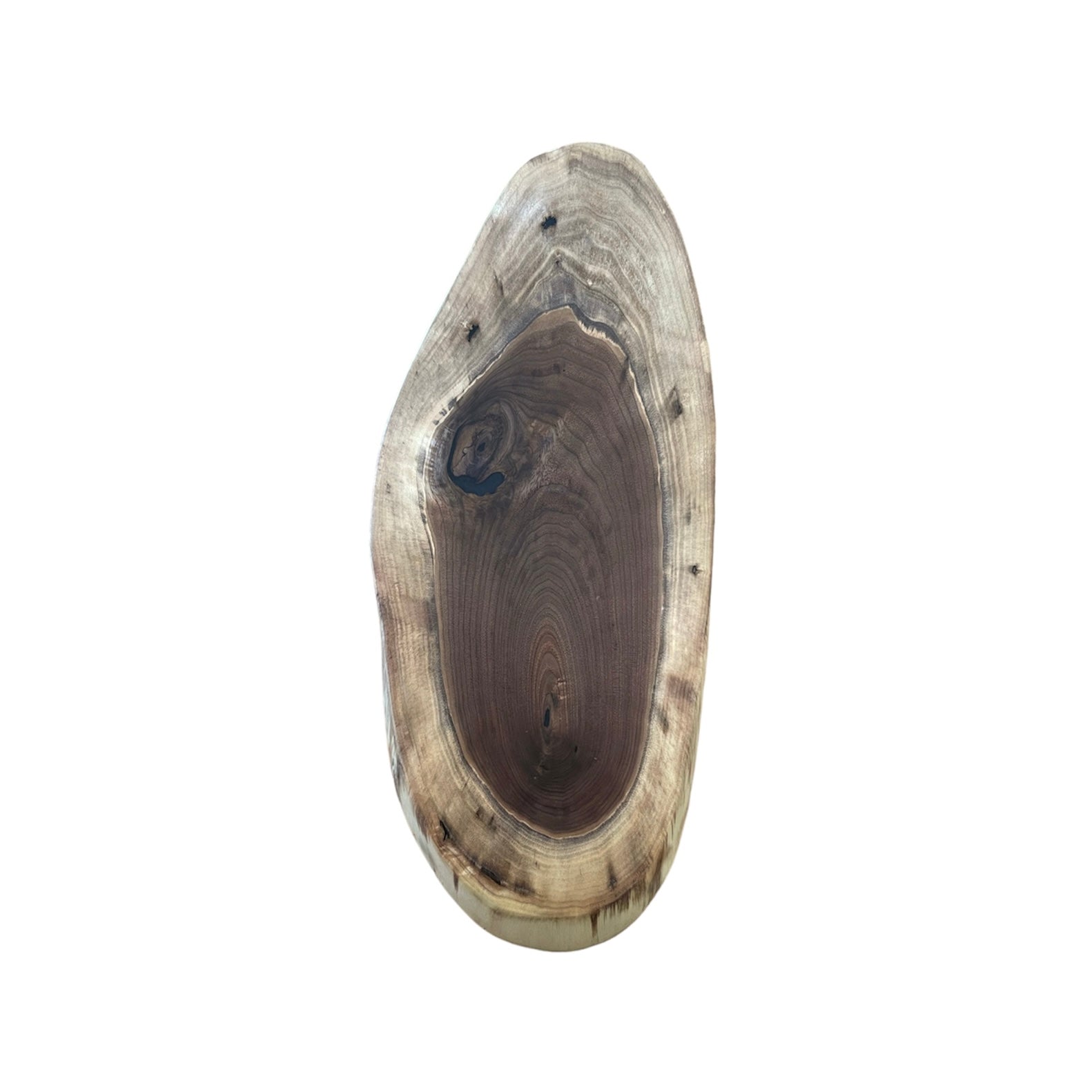 Oval Black Walnut Charcuterie Board