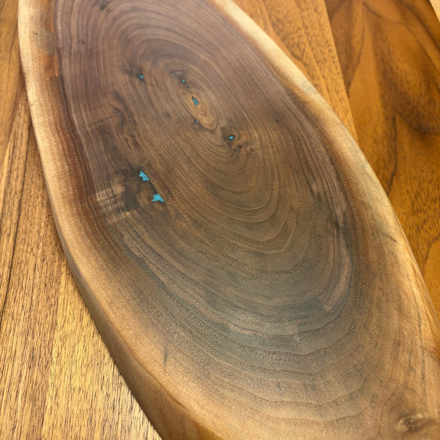 Black Walnut Oval Charcuterie Board