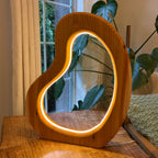 West Coast Western Red Cedar LED Lamp – Natural Wood Lighting