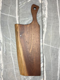 Black Walnut Live Edge Charcuterie Board – Small Serving Board