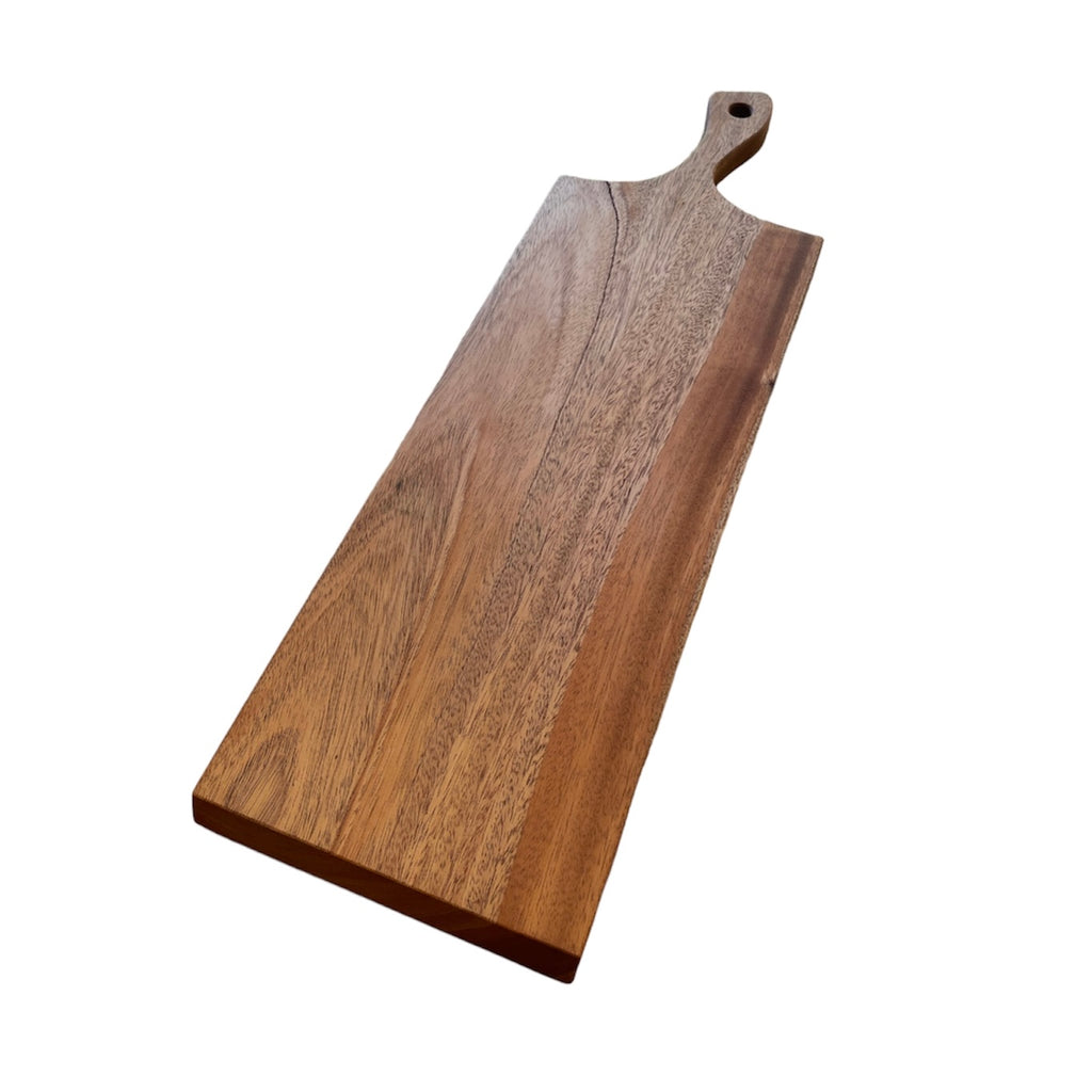 Mahogany Charcuterie Board with Chef's Handle
