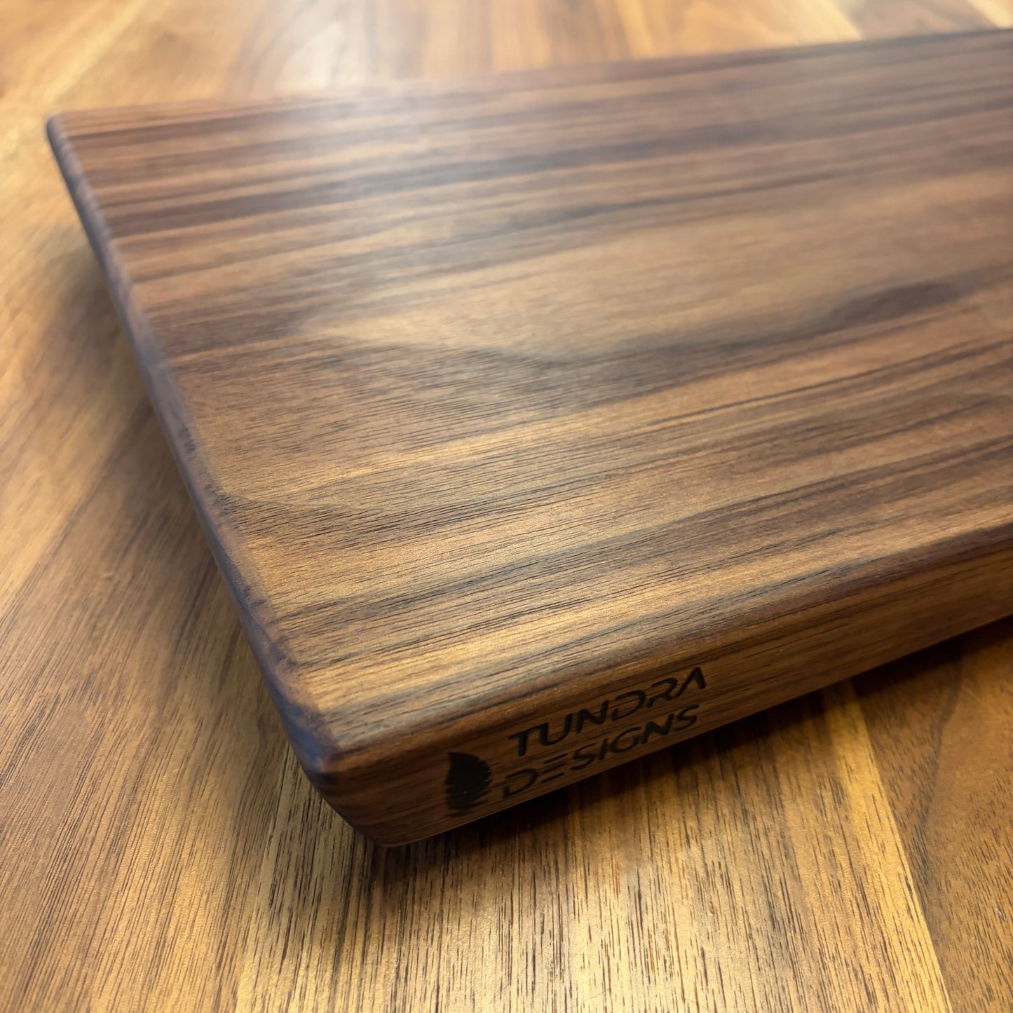 Solid Black Walnut Cutting Board – Single Piece Hardwood Board
