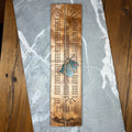 Two Sisters Engraved Curly Maple Cribbage Board | Handmade Canada