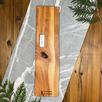 Black Tusk Live Edge Cherry Wood Cribbage Board, Whistler