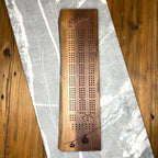 Whistler Gondola Live Edge Black Walnut Cribbage Board
