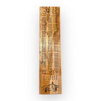 Spalted Maple Cribbage Board (Black Tusk)