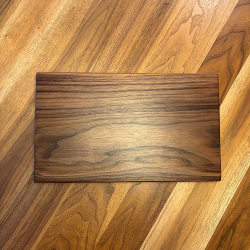 Black Walnut Hardwood Cutting Board - Single Piece Design