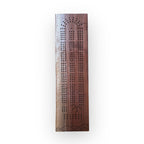 Dark Walnut Cribbage Board (Mountain Skyline)