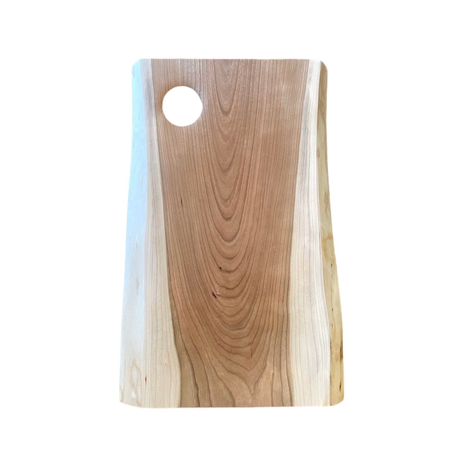 Cherry Live Edge Serving Board