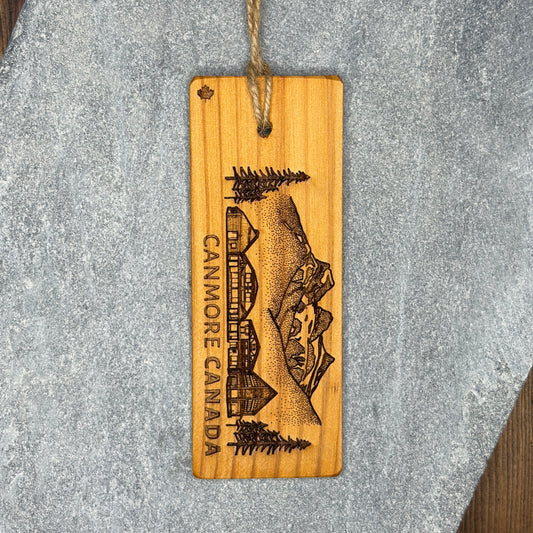 Canmore Village Christmas Ornament