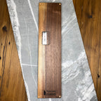 Fraser River Black Walnut Cribbage Board, Vancouver