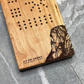 Squamish Chief Black Walnut Cribbage Board