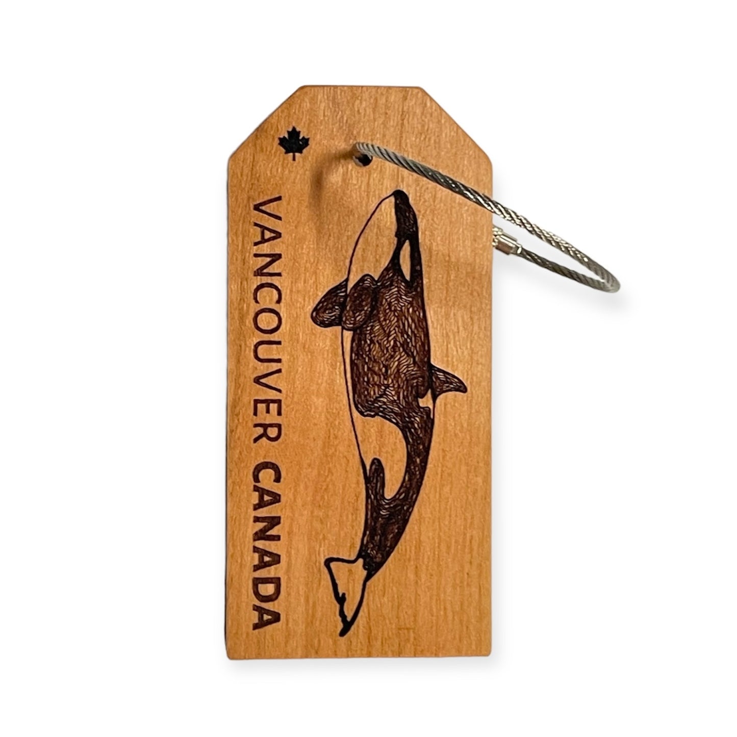 Orca Vancouver Luggage Tag