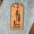 Three Hemlock Trees Luggage Tag – Canmore