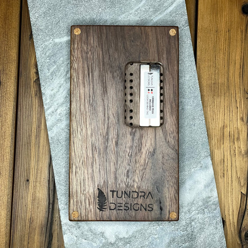 Black Walnut Mini Cribbage Board