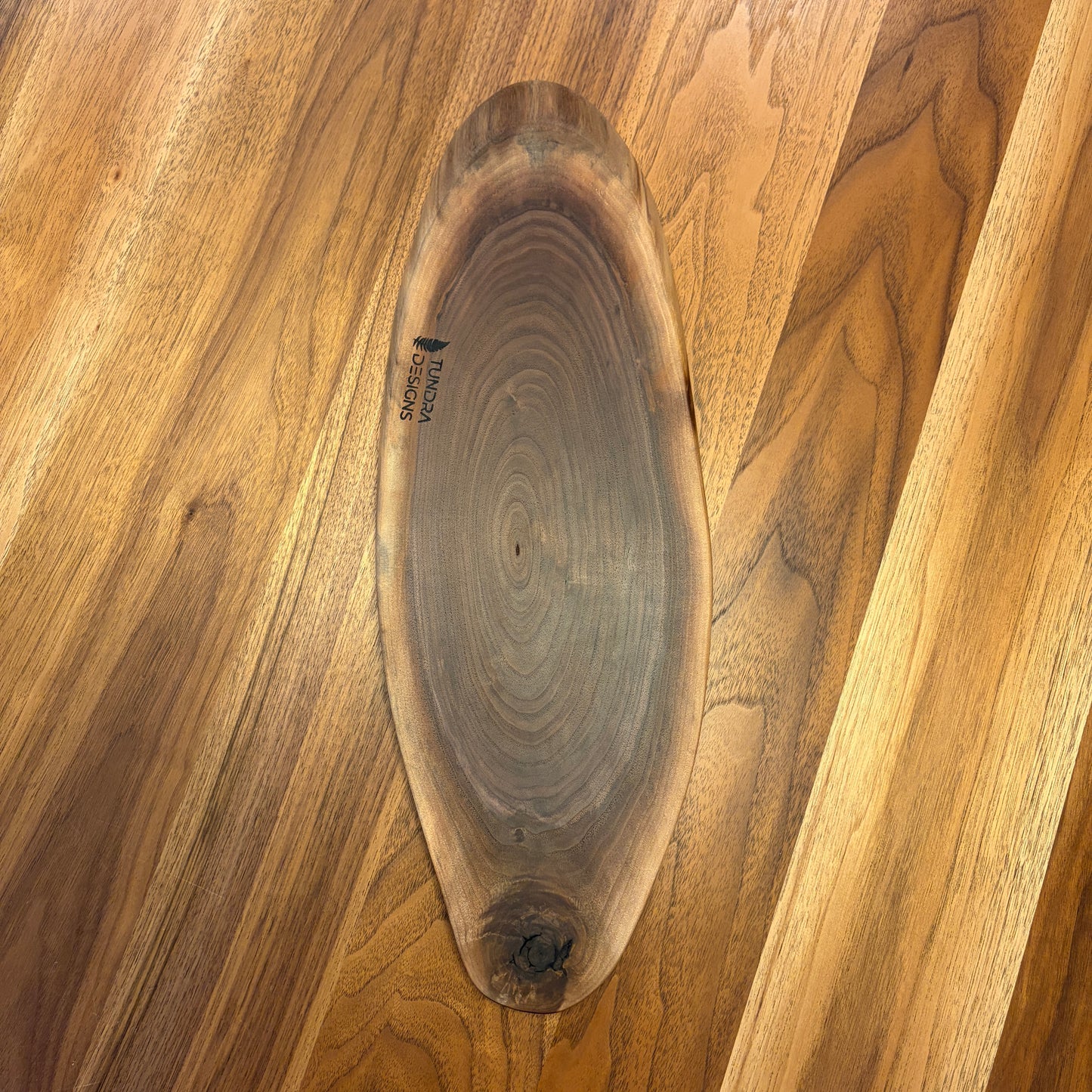 Black Walnut Oval Charcuterie Board