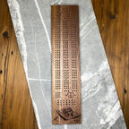 Black Walnut Cribbage Board (Banff)