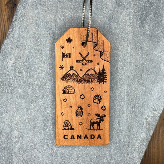 Canadiana Icons Luggage Tag