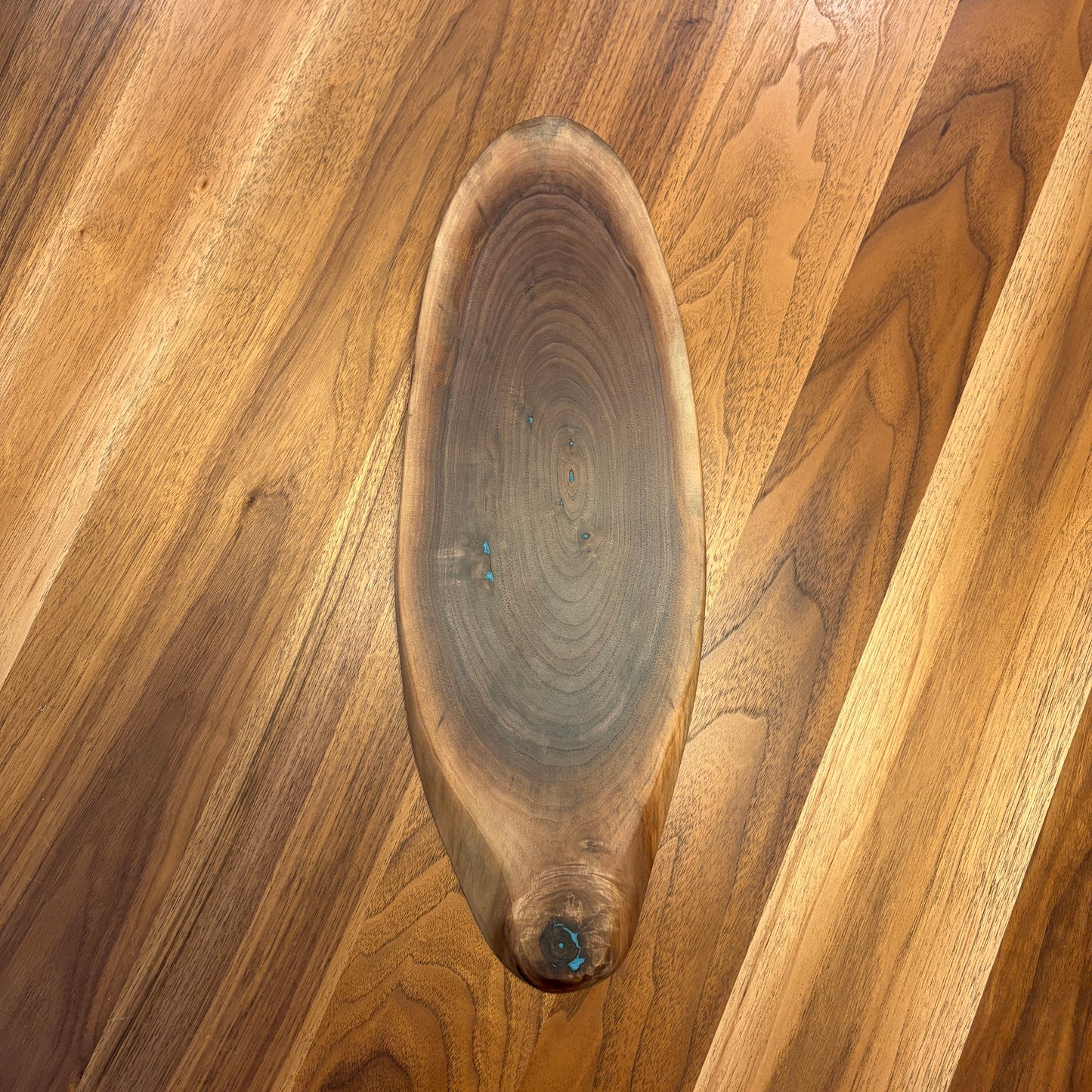 Black Walnut Oval Charcuterie Board