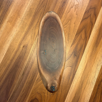 Black Walnut Oval Charcuterie Board