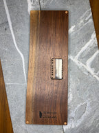 Live Edge Black Walnut Cribbage Board