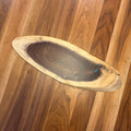Large Black Walnut Oval Charcuterie Board with Epoxy Inlay