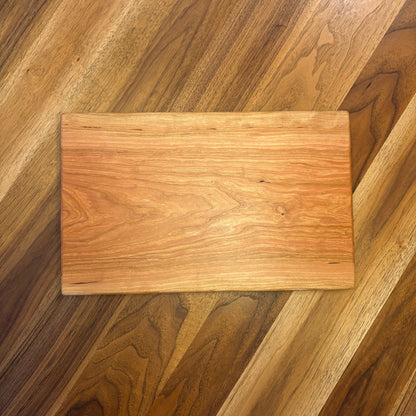 Solid Cherry Wood Cutting Board – Handmade Kitchen Board