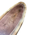 Large Oval Black Walnut Charcuterie Board