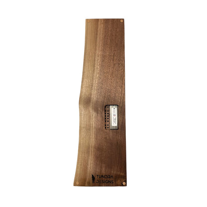 Dark Walnut Whistler Gondola Engraved Cribbage Board